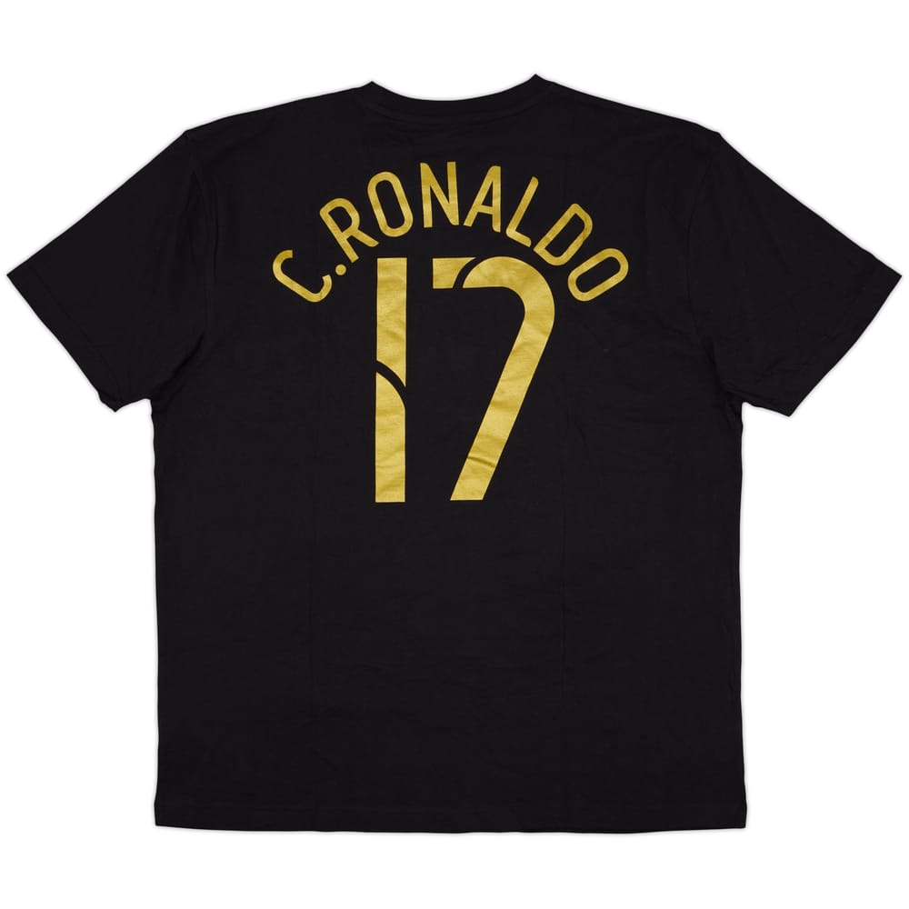 2006 Portugal Nike Cristiano Ronaldo Cotton Tee #17 (XXL)
