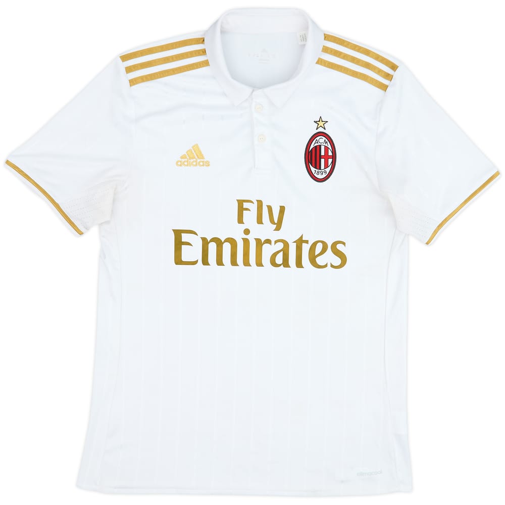 2016-17 AC Milan Away Shirt - 7/10 - (M)