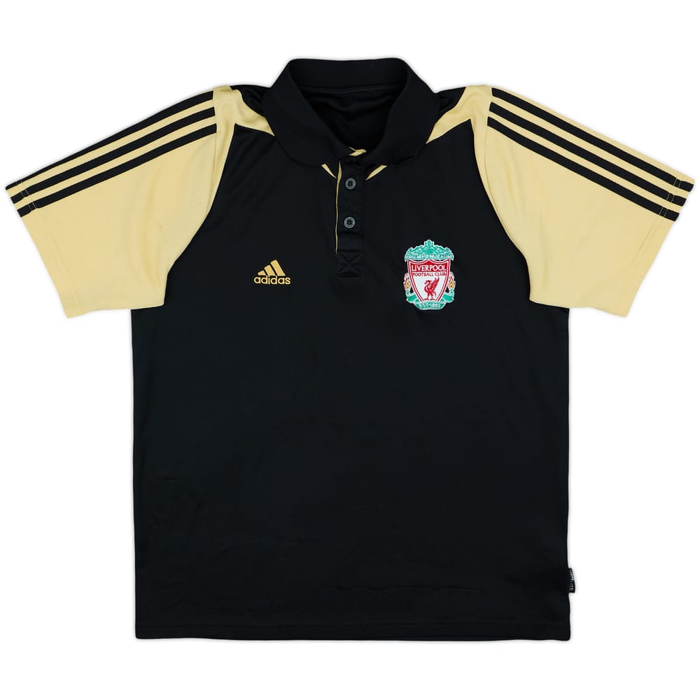 2008-09 Liverpool adidas Polo Shirt - 8/10 - (M)