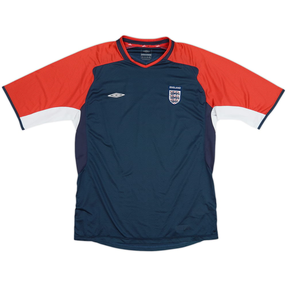 2004-06 Inglaterra Umbro Camiseta de Entrenamiento - 8/10 - (L)