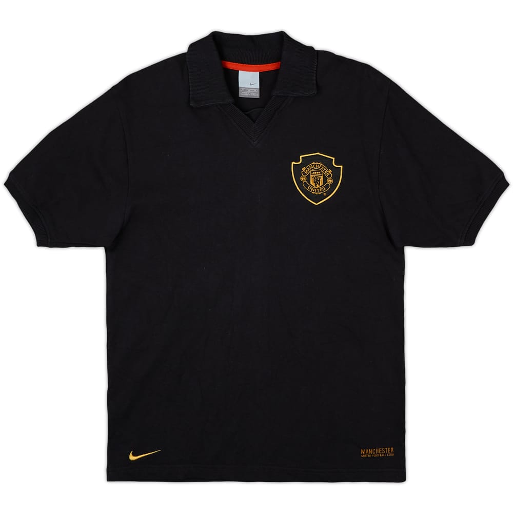 2004-06 Manchester United Nike Polo Shirt - 8/10 - (M)