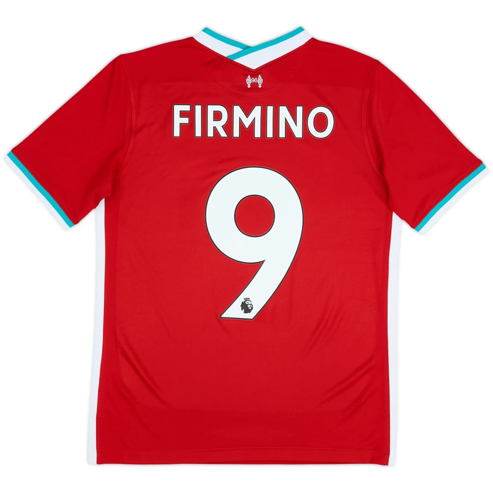 2020-21 Liverpool Home Shirt Firmino #9 - 8/10 - (XL.Boys)