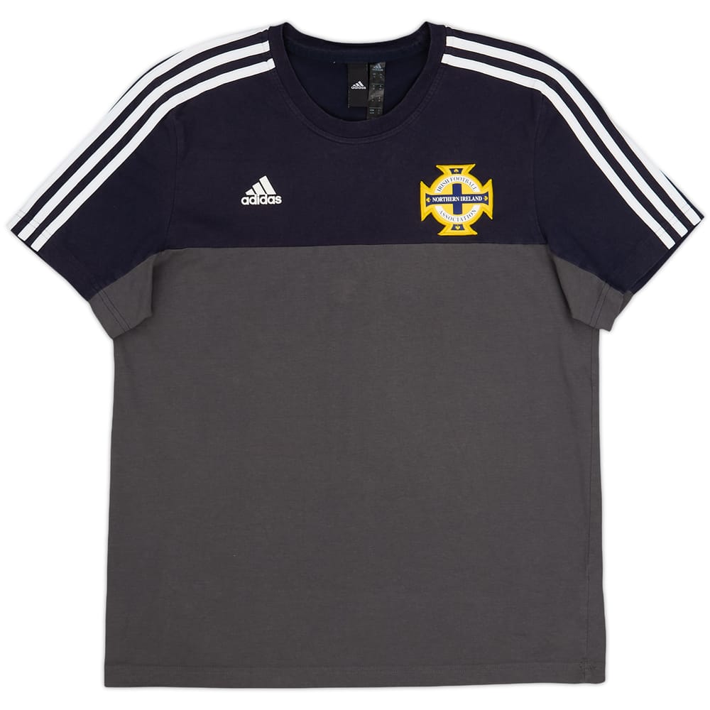 2020-21 Northern Ireland adidas Cotton Tee - 8/10 - (M)