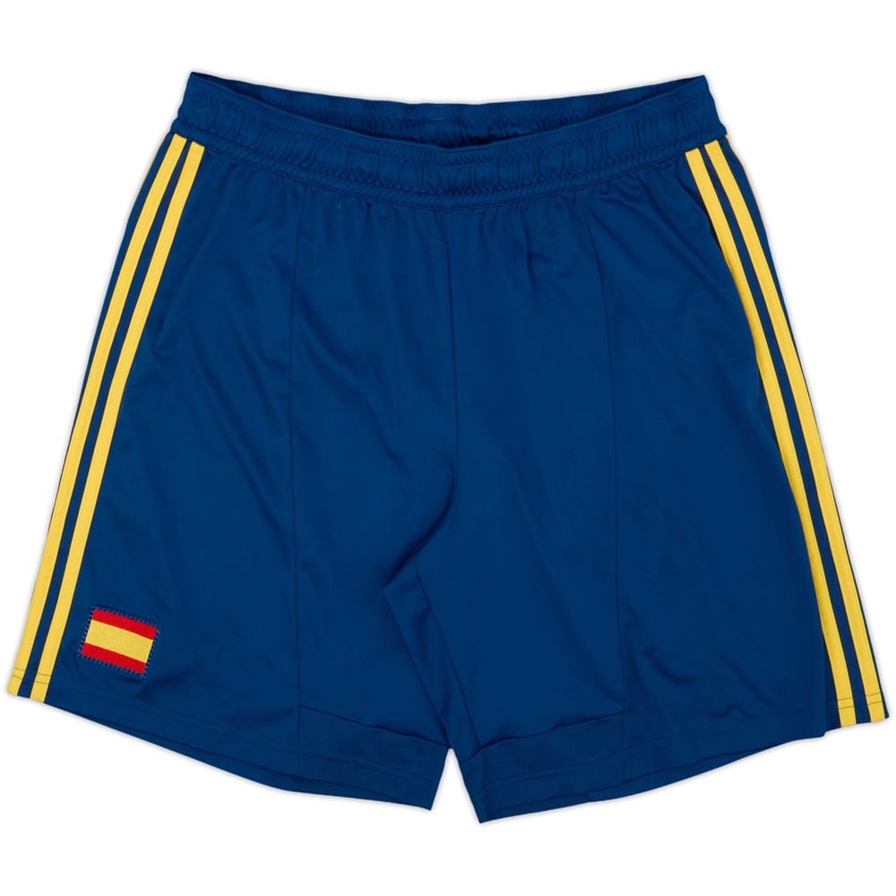 2012-13 Spain Home Shorts - 9/10 - (L)