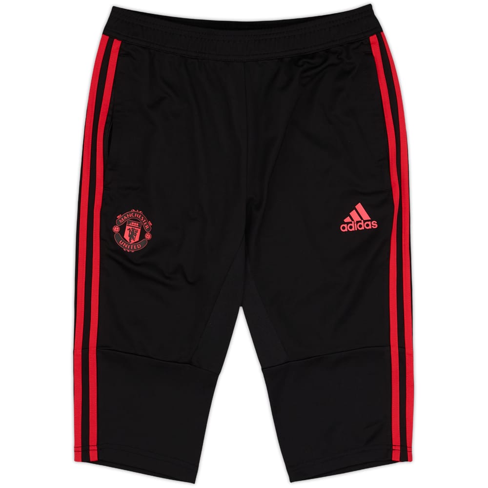 2018-19 Manchester United adidas Long Training Shorts - 10/10 - (M)