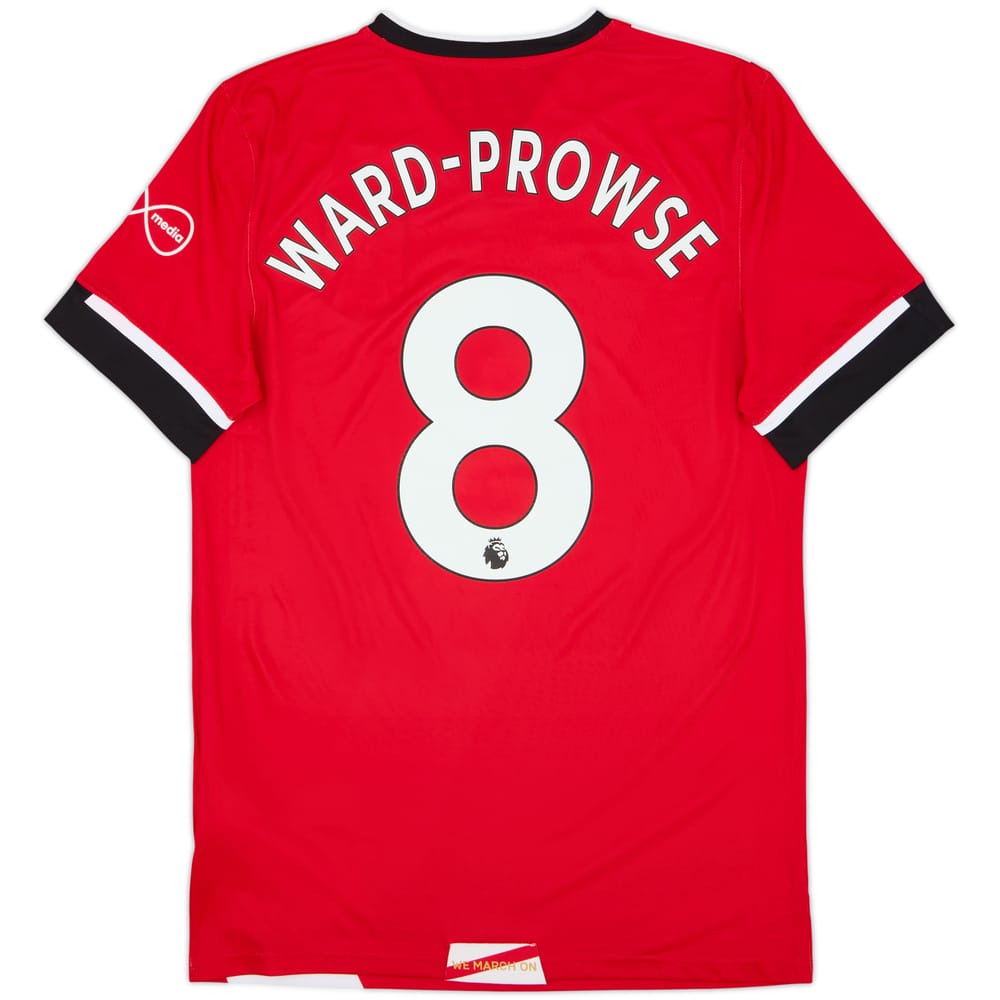 2020-21 Southampton Home Shirt Ward-Prowse #8 - 9/10 - (S)