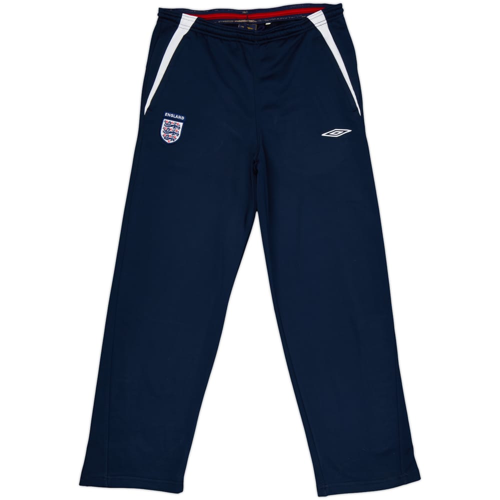 2006-08 England Umbro Track Pants/Bottoms - 8/10 - (S)