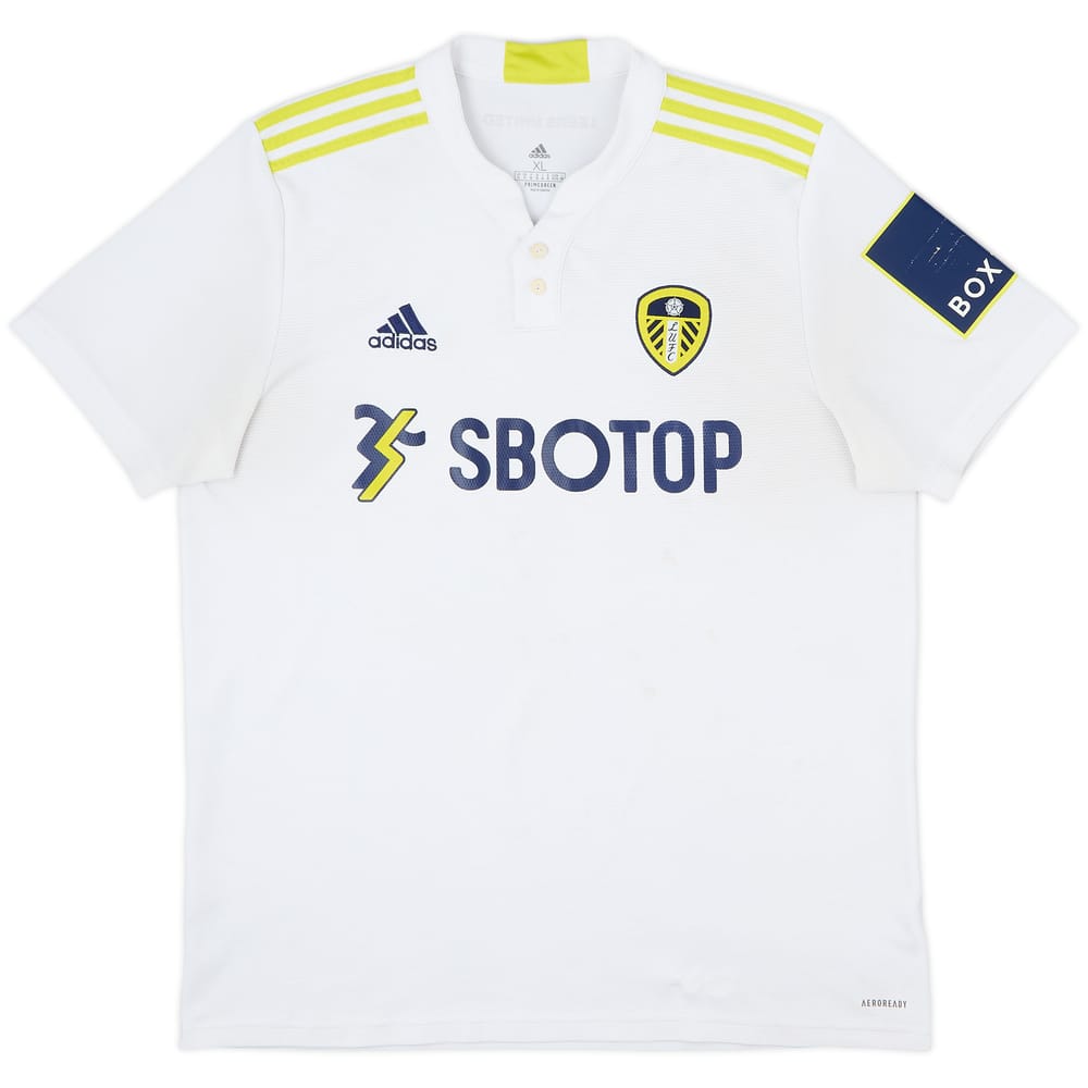 2021-22 Leeds United Home Shirt - 4/10 - (XL)