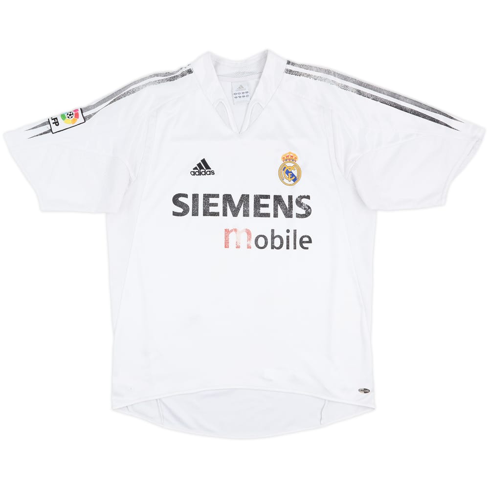 2004-05 Real Madrid Home Shirt - 5/10 - (M)
