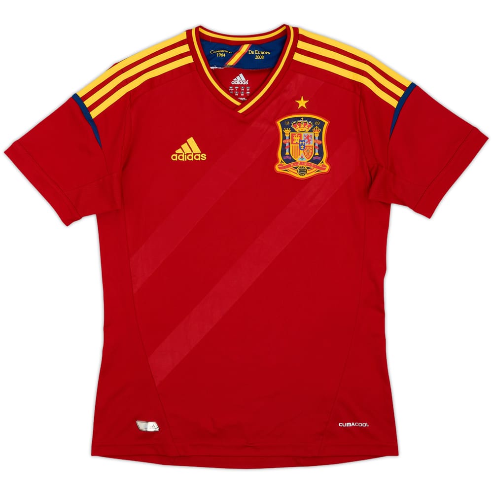 2011-12 Spain Home Shirt - 9/10 - (L.Boys)