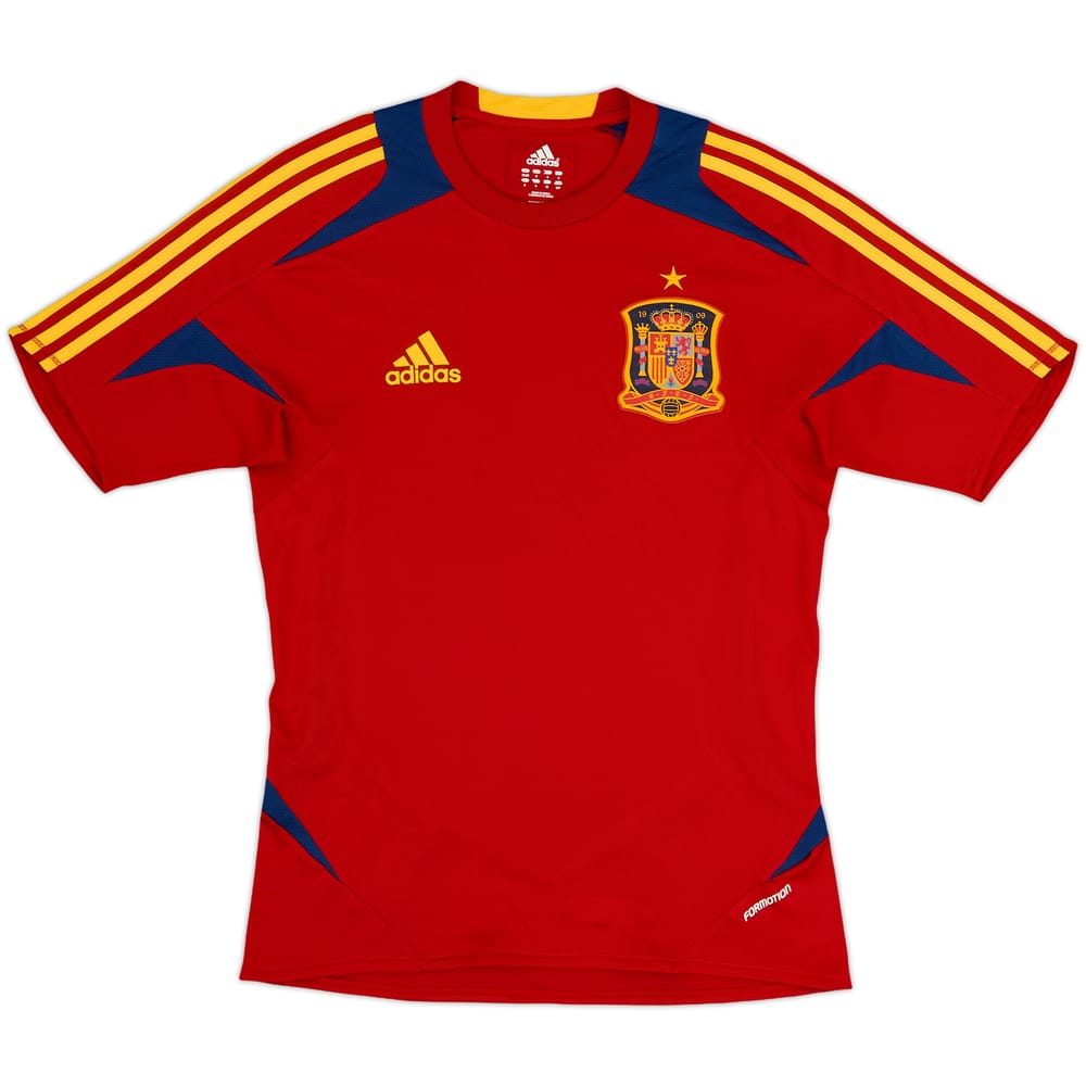 2011-12 Spain adidas Formotion Training Shirt - 8/10 - (S)