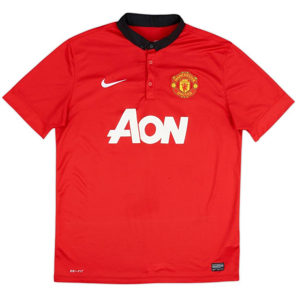 2013-14 Manchester United Home Shirt - 5/10 - (L)