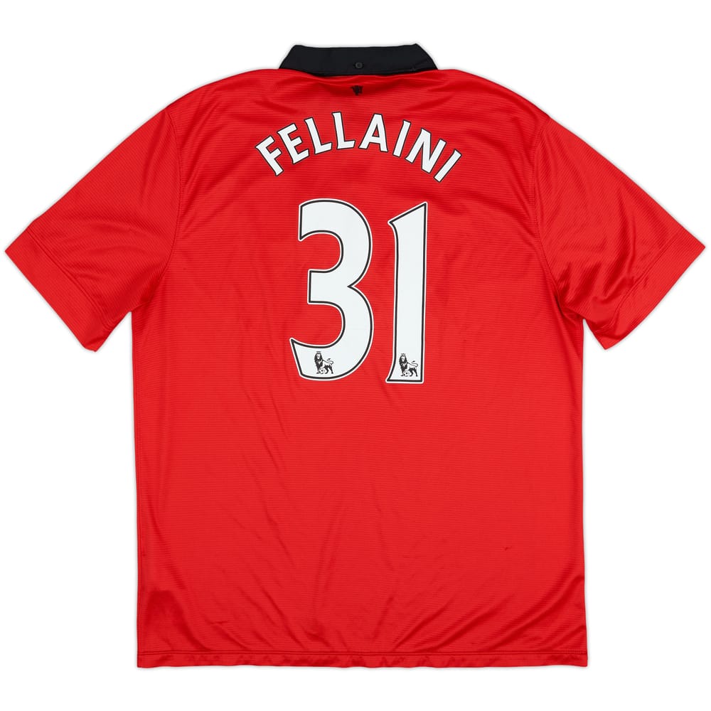 2013-14 Manchester United Home Shirt Fellaini #31 - 6/10 - (XL)