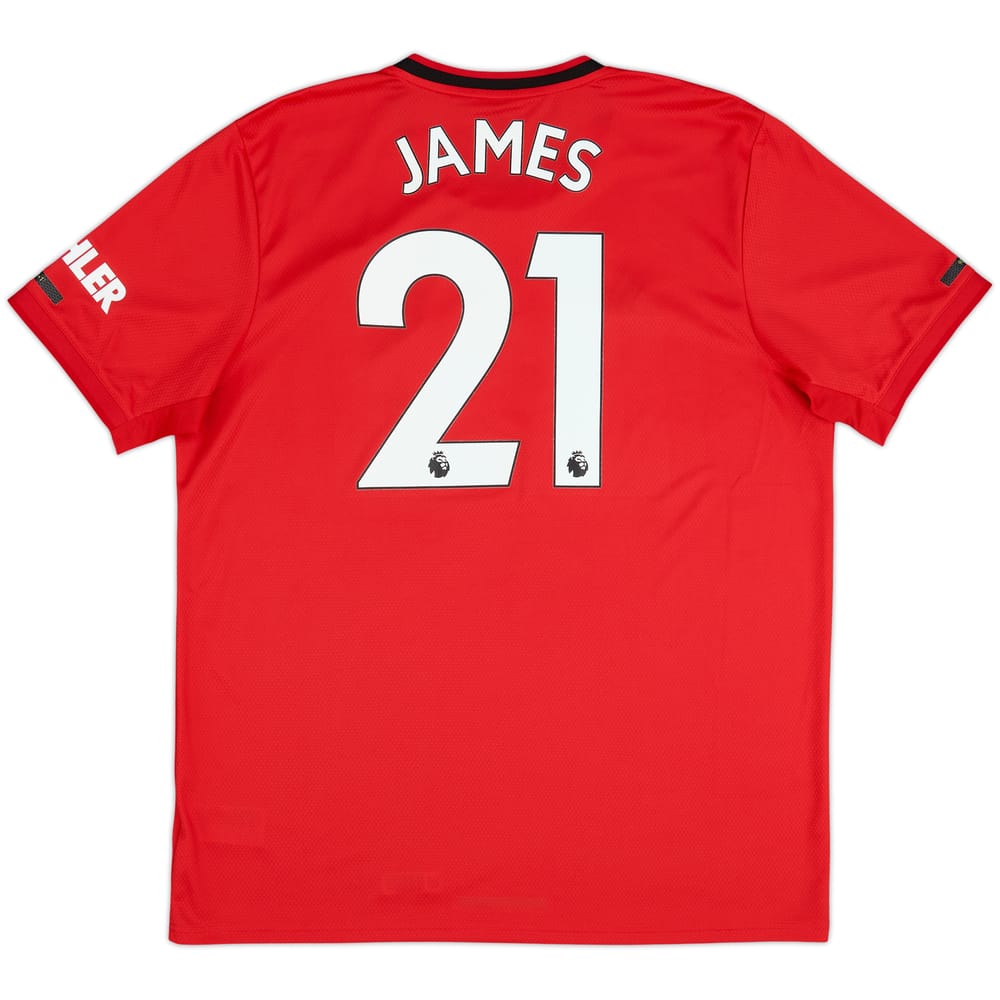 2019-20 Manchester United Home Shirt James #21 - 10/10 - (XL)
