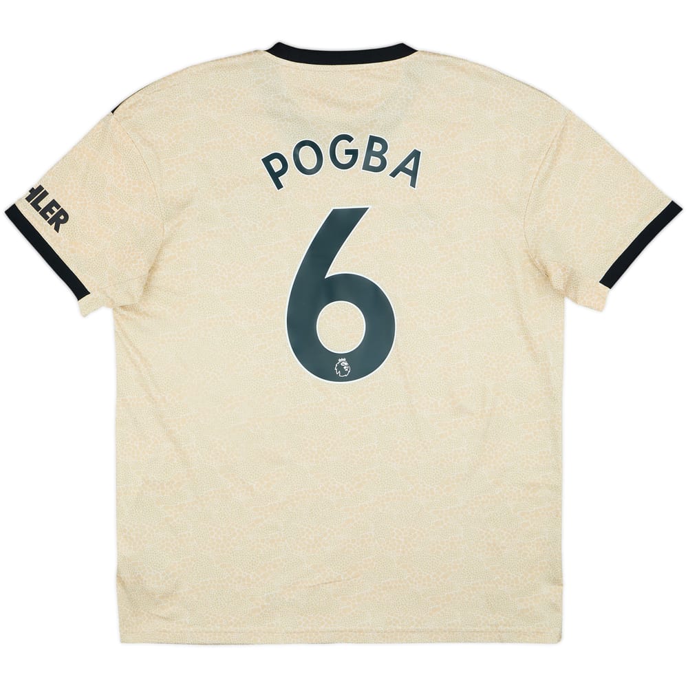 2019-20 Manchester United Away Shirt Pogba #6 - 8/10 - (XL)