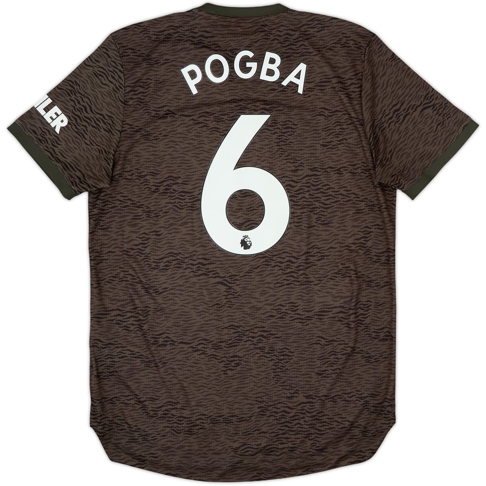2020-21 Manchester United Authentic Away Shirt Pogba #6 - 9/10 - (M)