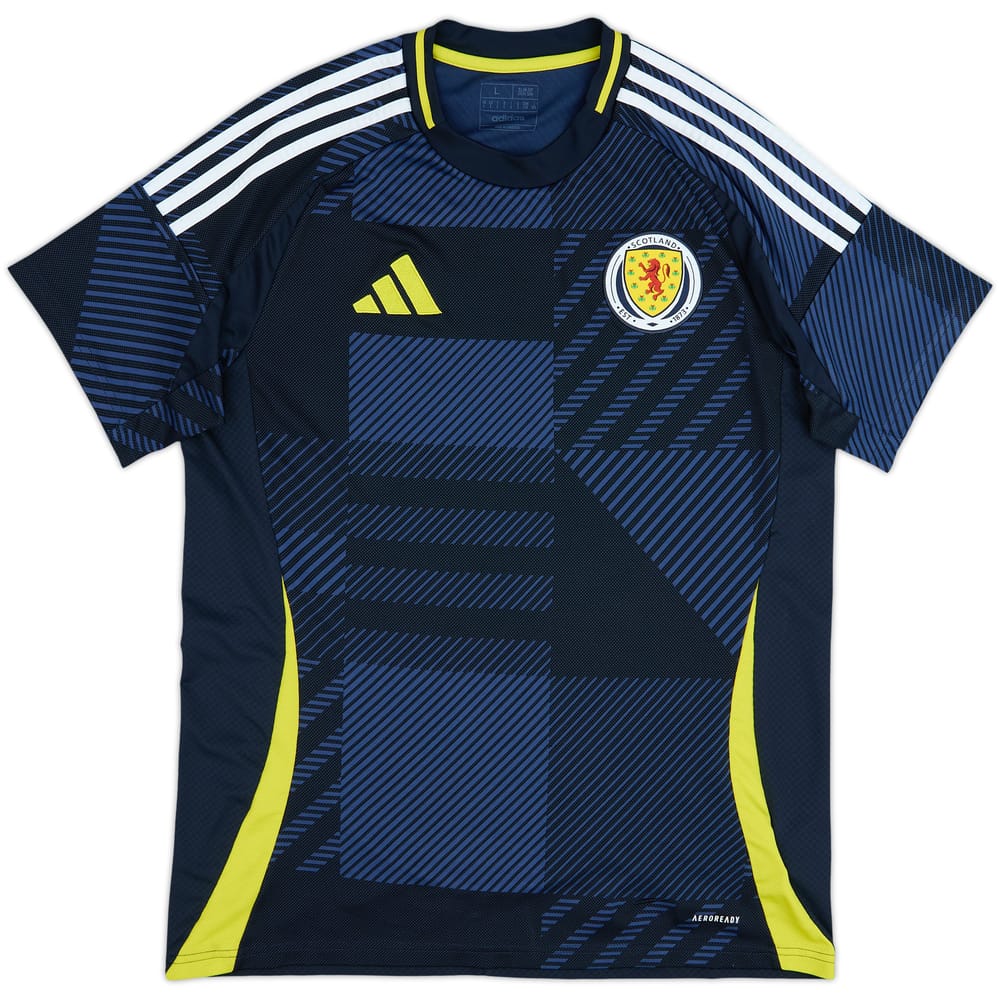 2024-25 Scotland Home Shirt - 8/10 - (L)
