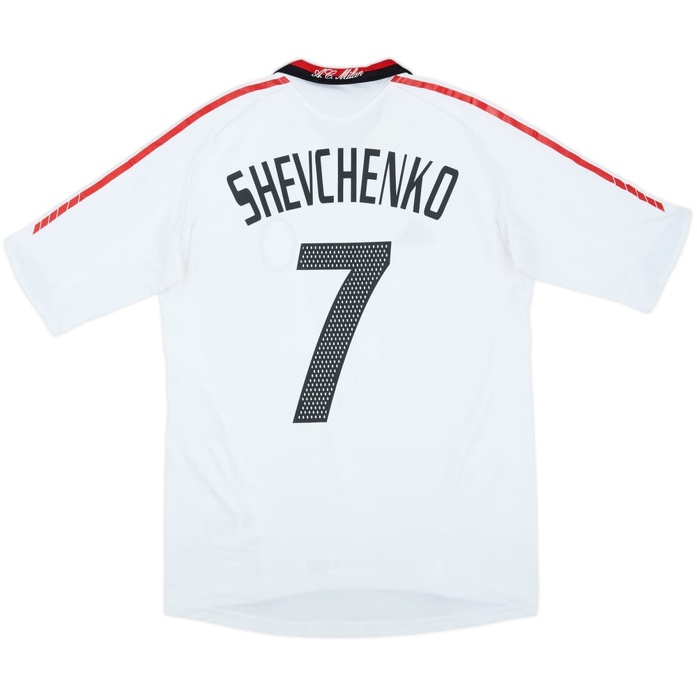 2003-04 AC Milan Away Shirt Shevchenko #7 - 6/10 - (M)