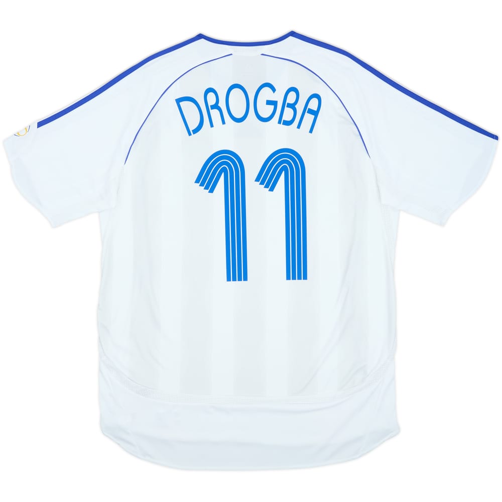 2006-07 Chelsea Away Shirt Drogba #11 - 7/10 - (L)