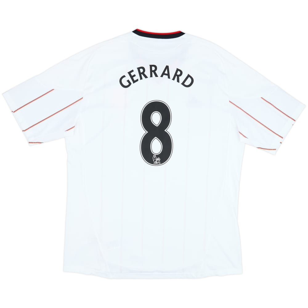 2010-11 Liverpool Away Shirt Gerrard #8 - 10/10 - (XXL)