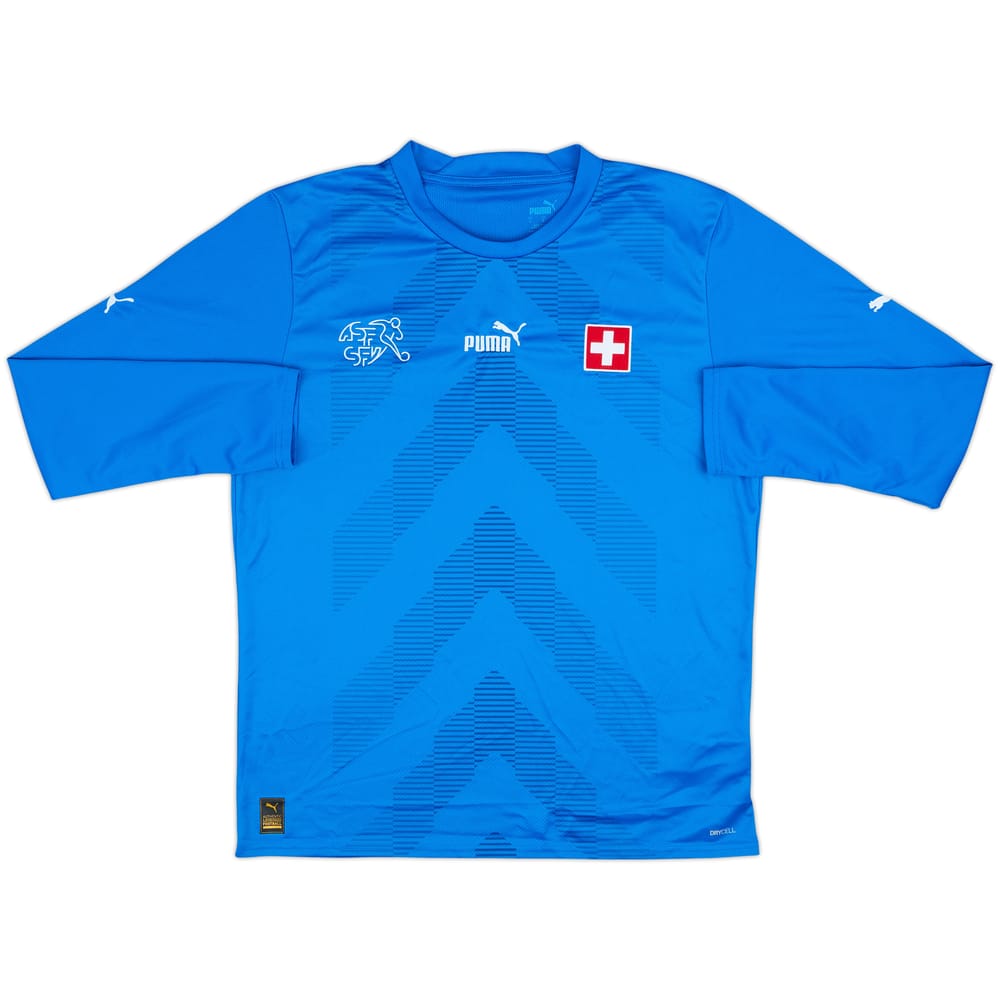 2022-23 Switzerland GK Shirt - 9/10 - (L)