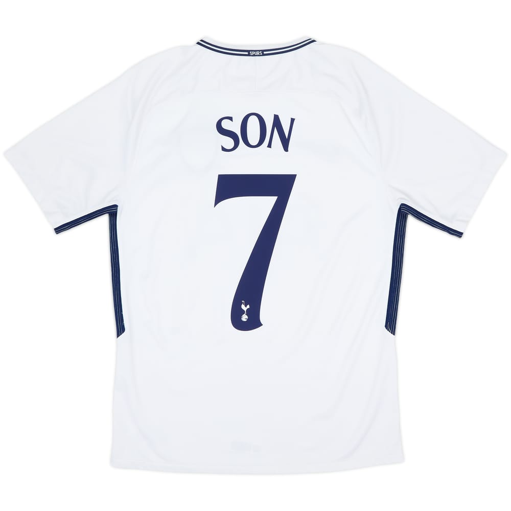 2017-18 Tottenham Home Shirt Son #7 - 10/10 - (M)