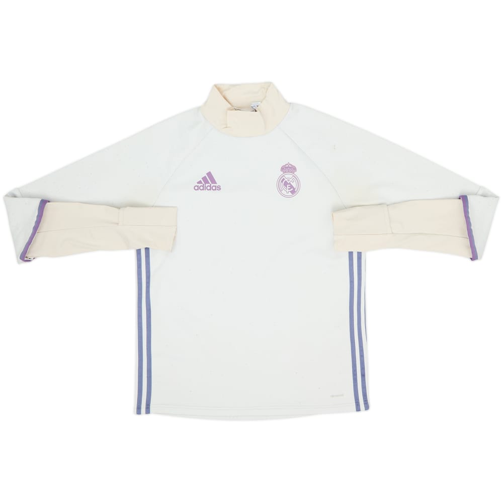 2016-17 Real Madrid adidas Drill Top - 4/10 - (M)