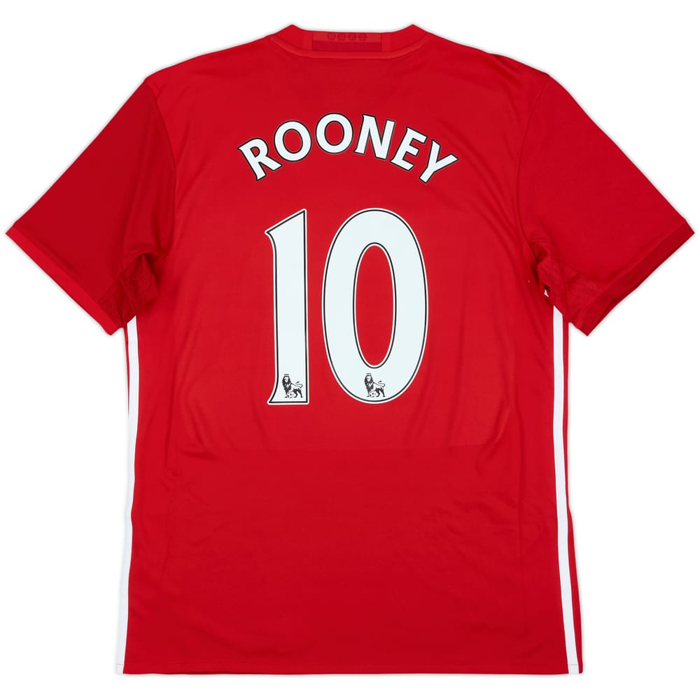 2016-17 Manchester United Home Shirt Rooney #10 (M)