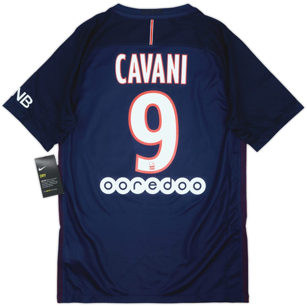 2016-17 Paris Saint-Germain Home Shirt Cavani #9 (S)