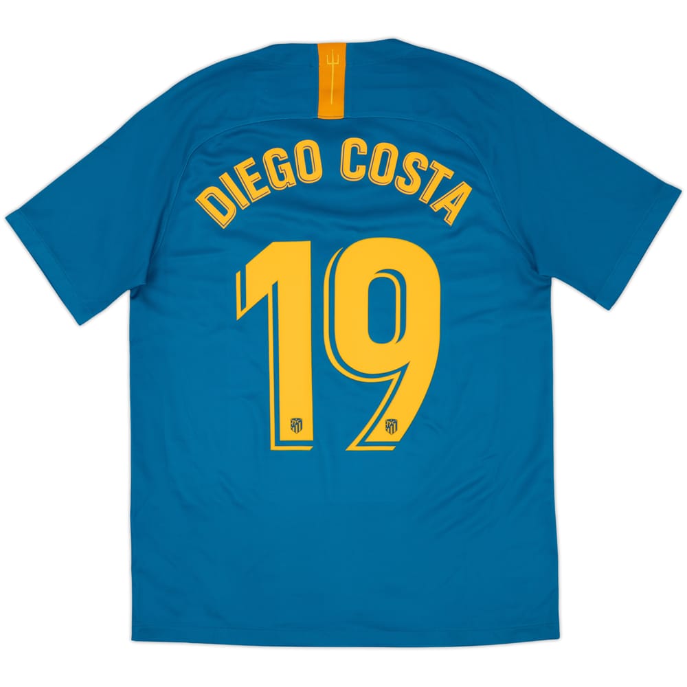 2018-19 Atletico Madrid Third Shirt Diego Costa #19 - 8/10 - (M)