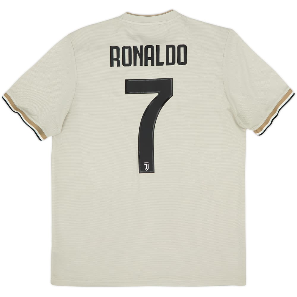 2018-19 Juventus Away Shirt Ronaldo #7 - 8/10 - (L)
