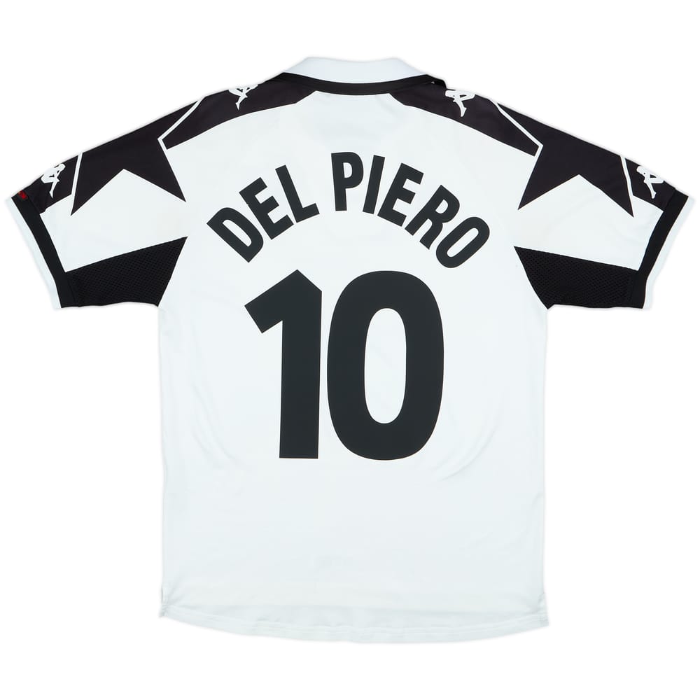 1998-99 Juventus Away Shirt Del Piero #10 - 6/10 - (M)