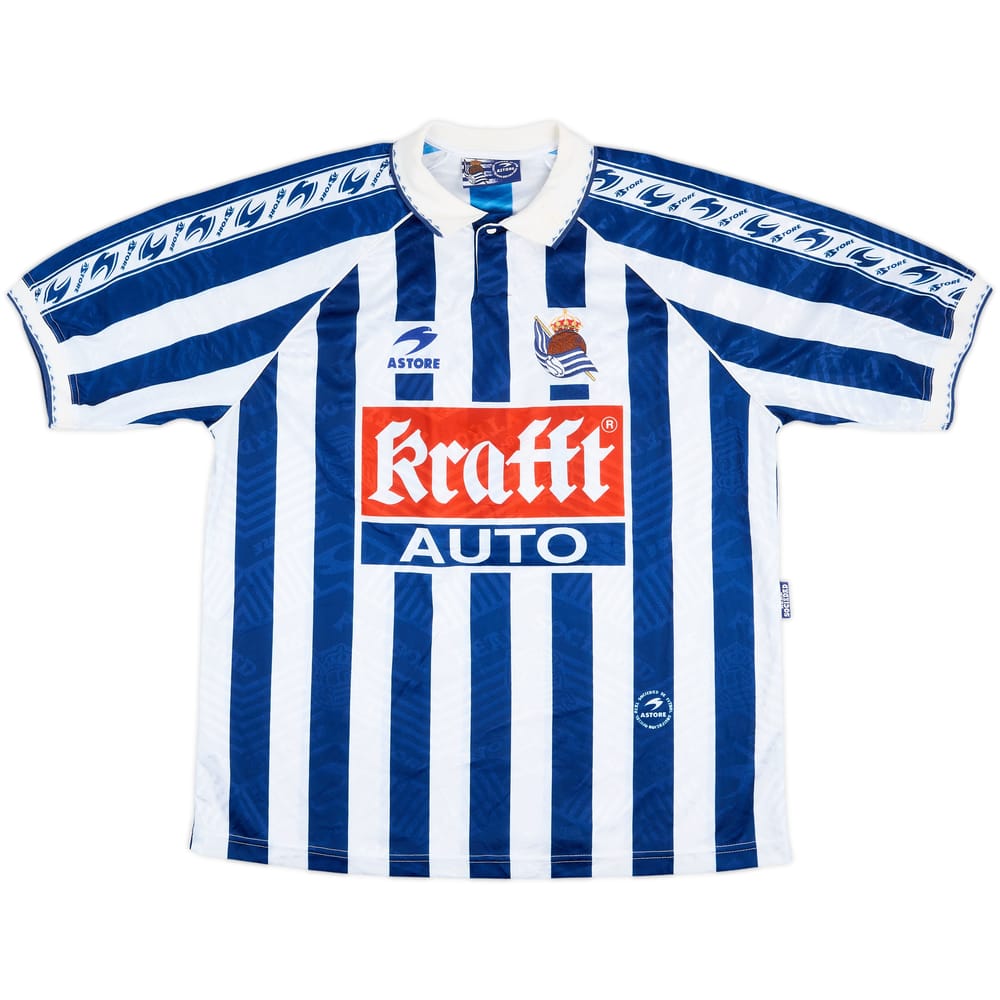 1996-98 Real Sociedad Home Shirt - 7/10 - (XL)
