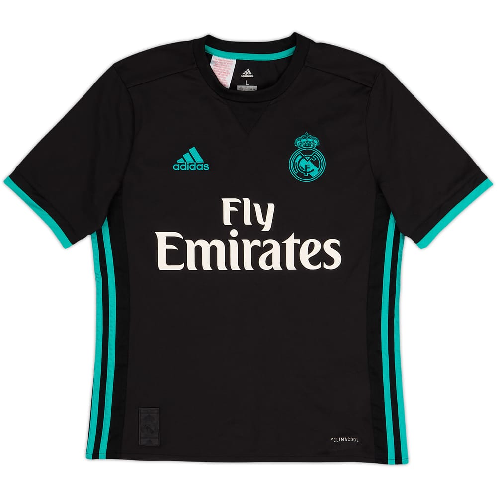 2017-18 Real Madrid Away Shirt - 8/10 - (L.Boys)