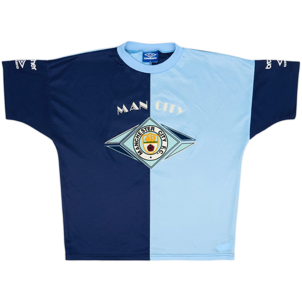 1994-95 Manchester City Umbro Training Shirt - 7/10 - (M)