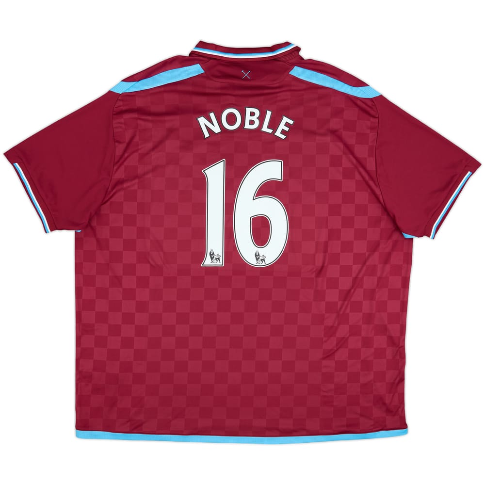 Camiseta de local del West Ham 2009-10 Noble #16 - 8/10 - (4XL)