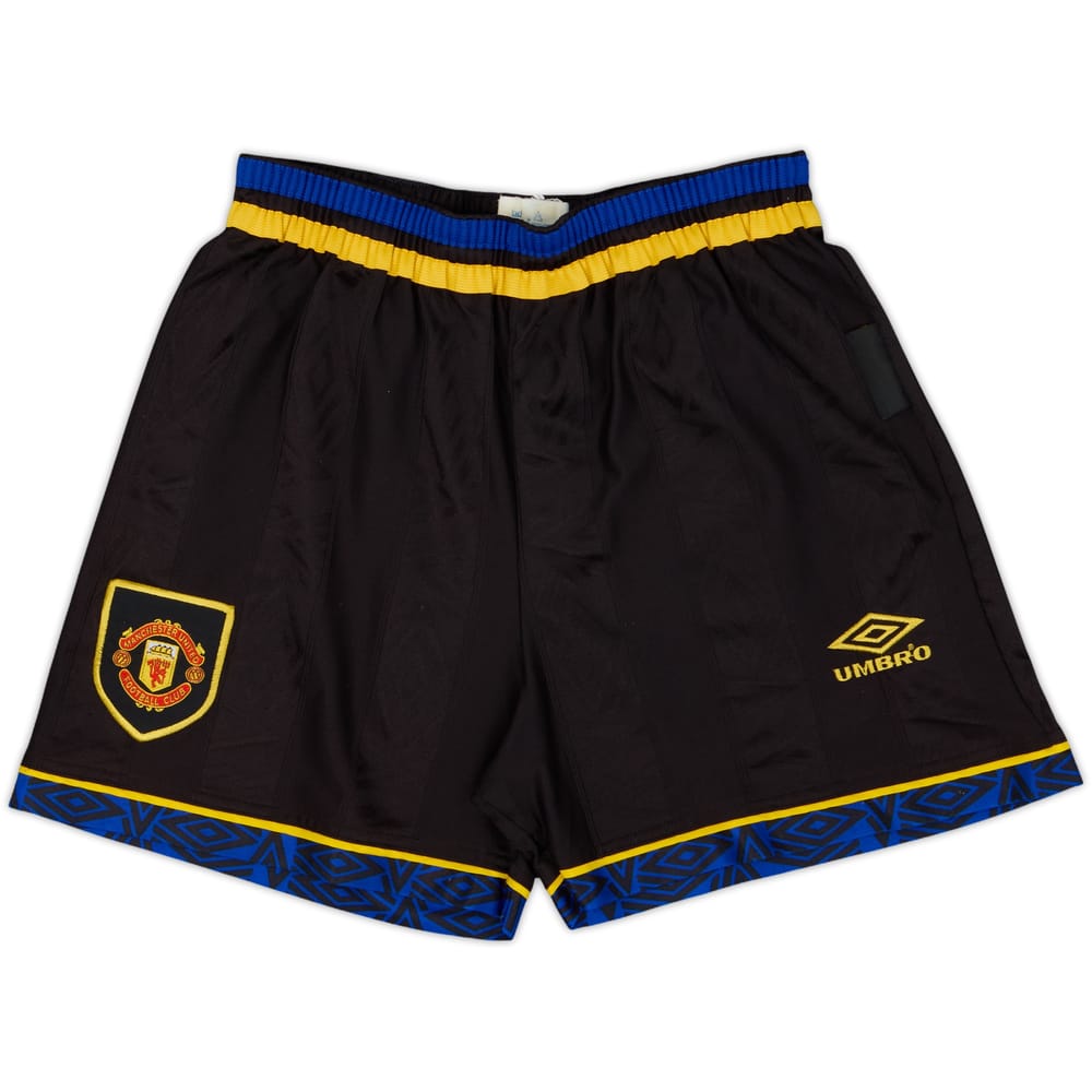 1993-95 Manchester United Away Shorts - 9/10 - (M)