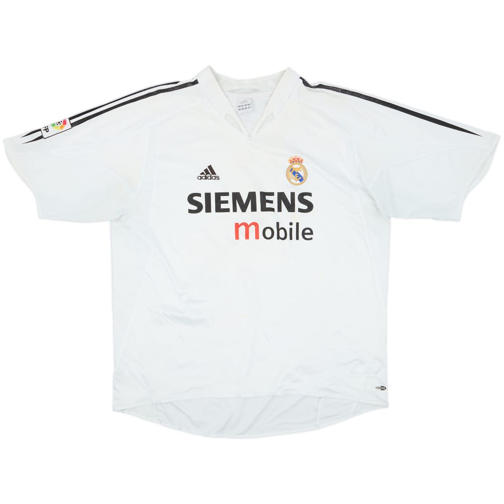 2004-05 Real Madrid Home Shirt - 5/10 - (XXL)