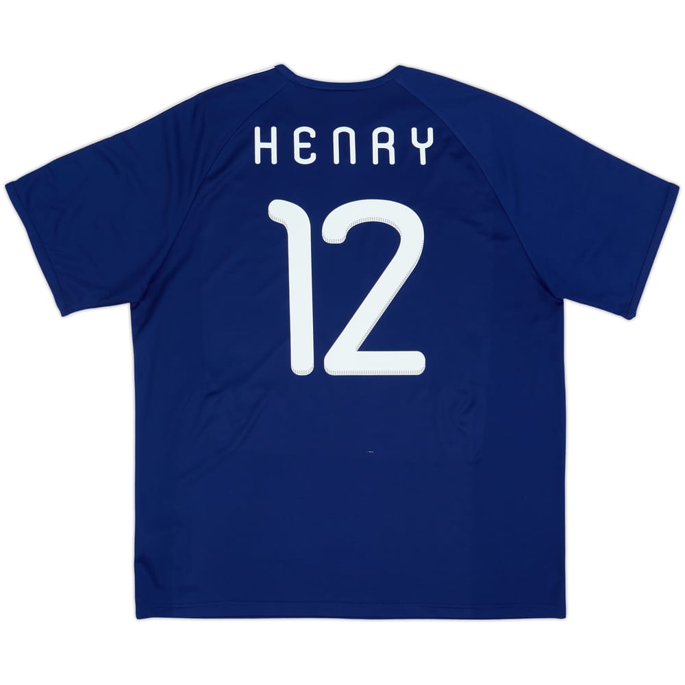 2009-10 France Basic Home Shirt Henry #12 - 8/10 - (XL)