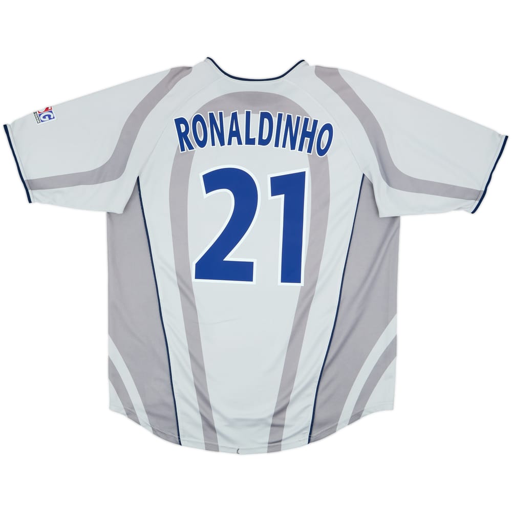 2001-02 Paris Saint-Germain Away Shirt Ronaldinho #21 - 5/10 - (XL)