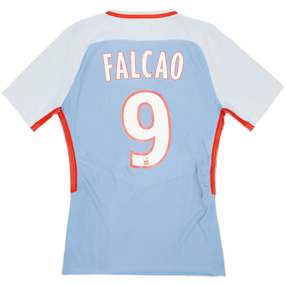 2017-18 Monaco Authentic Away Shirt Falcao #9 - 6/10 - (S)