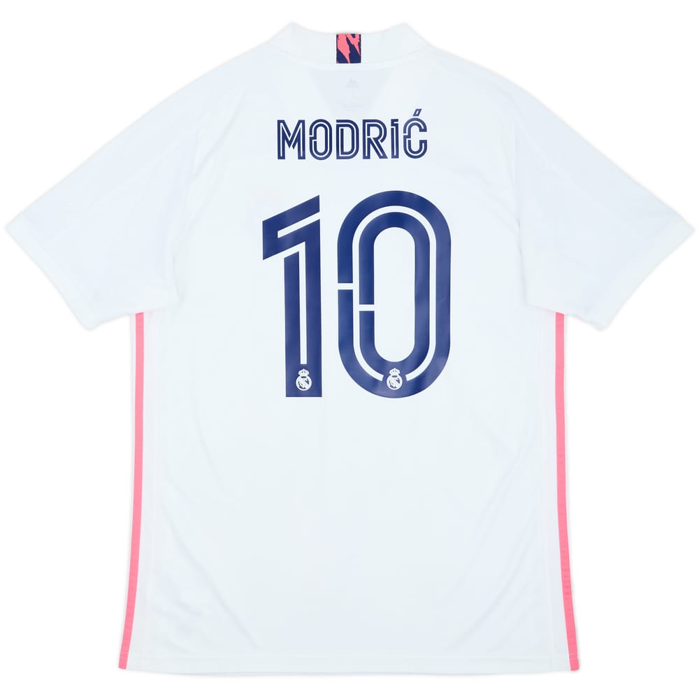 2020-21 Real Madrid Home Shirt Modric #10 - 9/10 - (L)