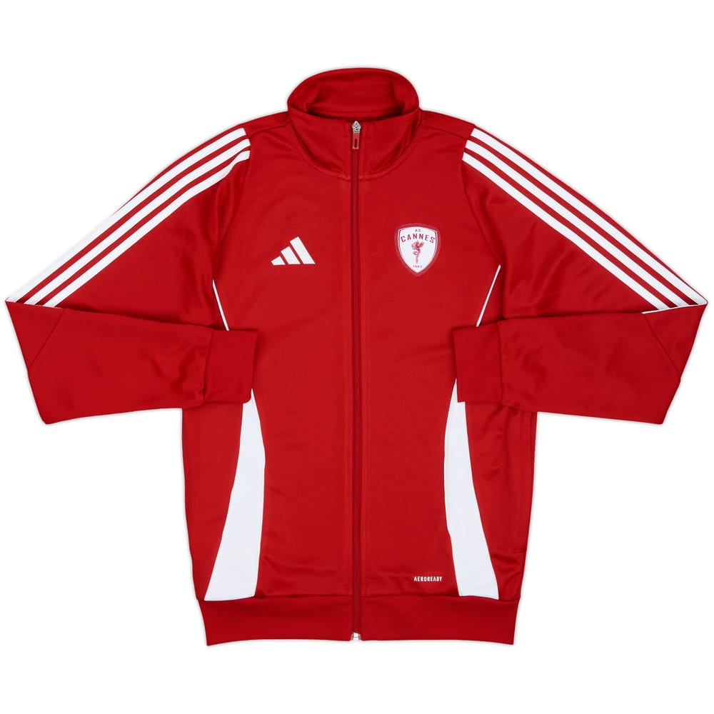 2024-25 AS Cannes adidas Track Jacket - 8/10 - (S)