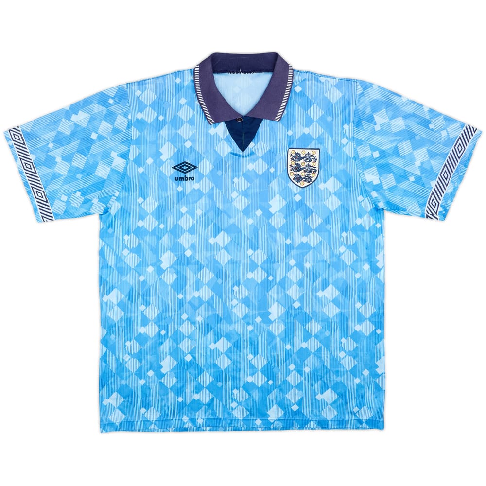 1990-92 England Third Shirt - 7/10 - (L)