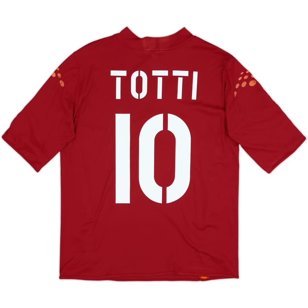 2003-04 Roma Home Shirt Totti #10 - 6/10 - (L)