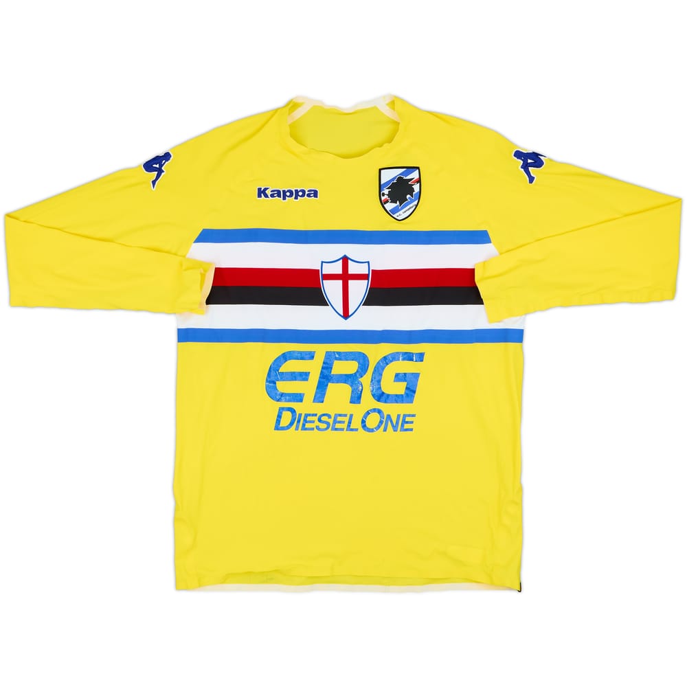 Camiseta de portero versión jugador del Sampdoria 2005-07 - 6/10 - (L)