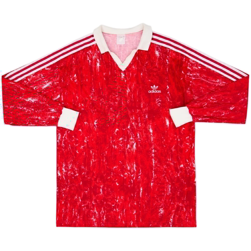 1980s adidas Template L/S Shirt #11 - 7/10 - (XL)