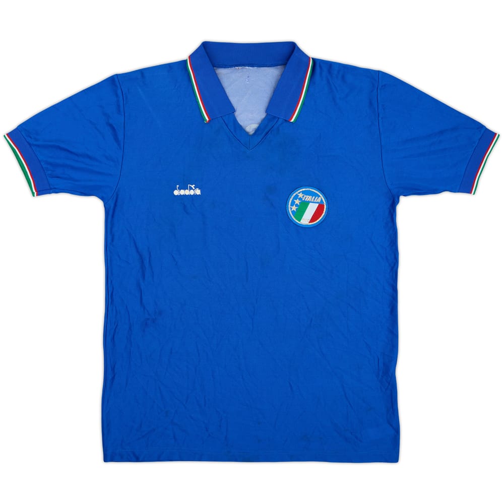 Camiseta de local de Italy 1986-91 Cassano - 5/10 - (M)