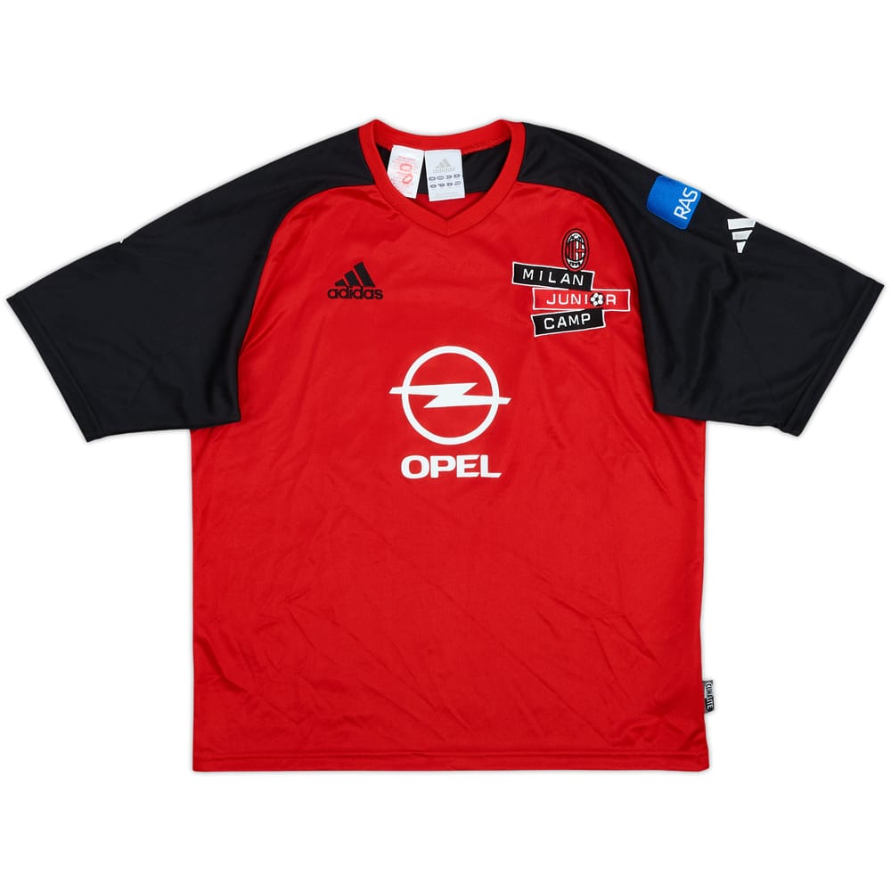 2004-05 AC Milan 'Junior Camp' adidas Training Shirt - 9/10 - (XL.Boys)