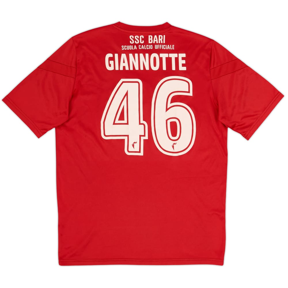 Camiseta de entrenamiento Kappa 'Scuola Calcio' del Bari Giannotte #46 2018-19 - 8/10 - (M)